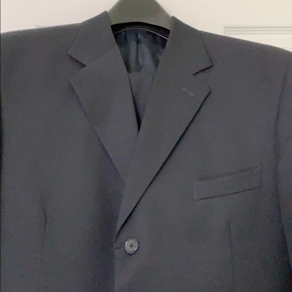 VALENTINO Navy Suit 44/38 R - Picture 1 of 9